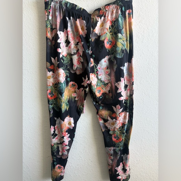 Ted Baker London Pressed Flower Pajama Set Size Large - Picture 5 of 9
